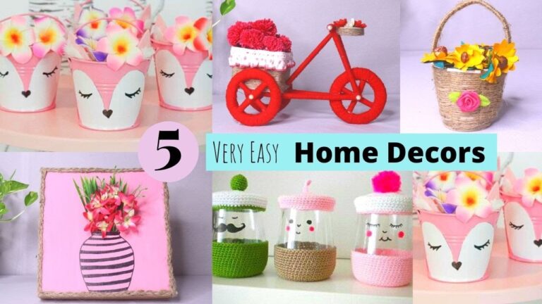 How to Make Craft for Home Decoration