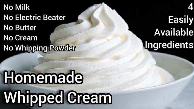 How to Make Cream for Cake Decoration at Home