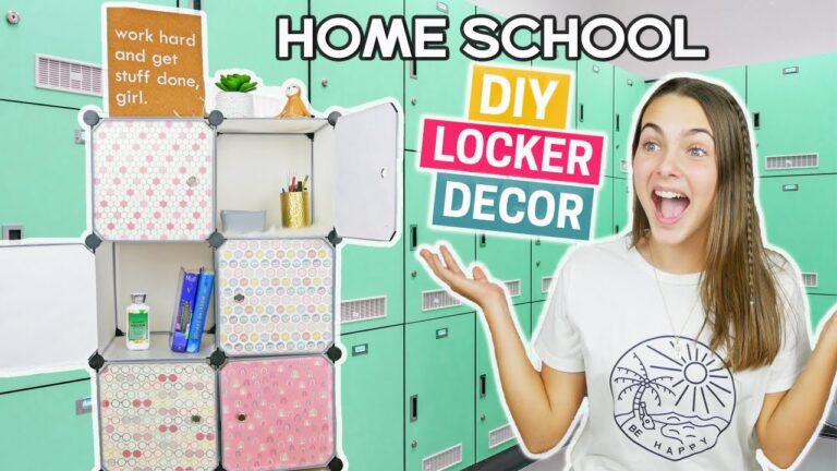 How to Make Locker Decorations at Home