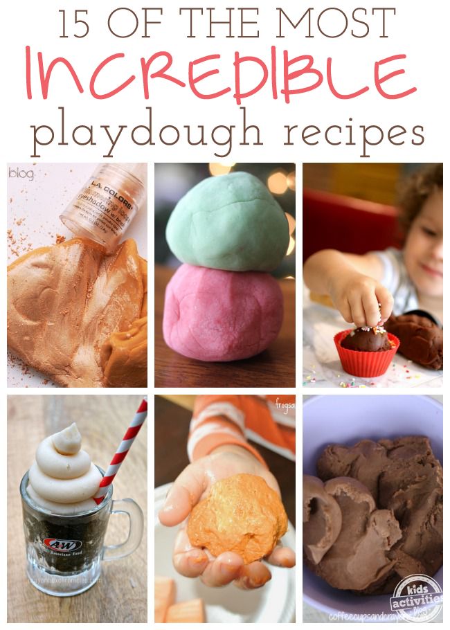 15 Diy Flour Playdough Recipes