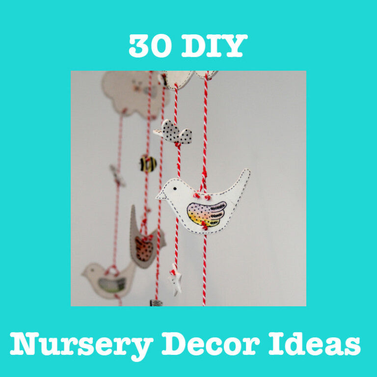 30 Diy Nursery Decor Ideas