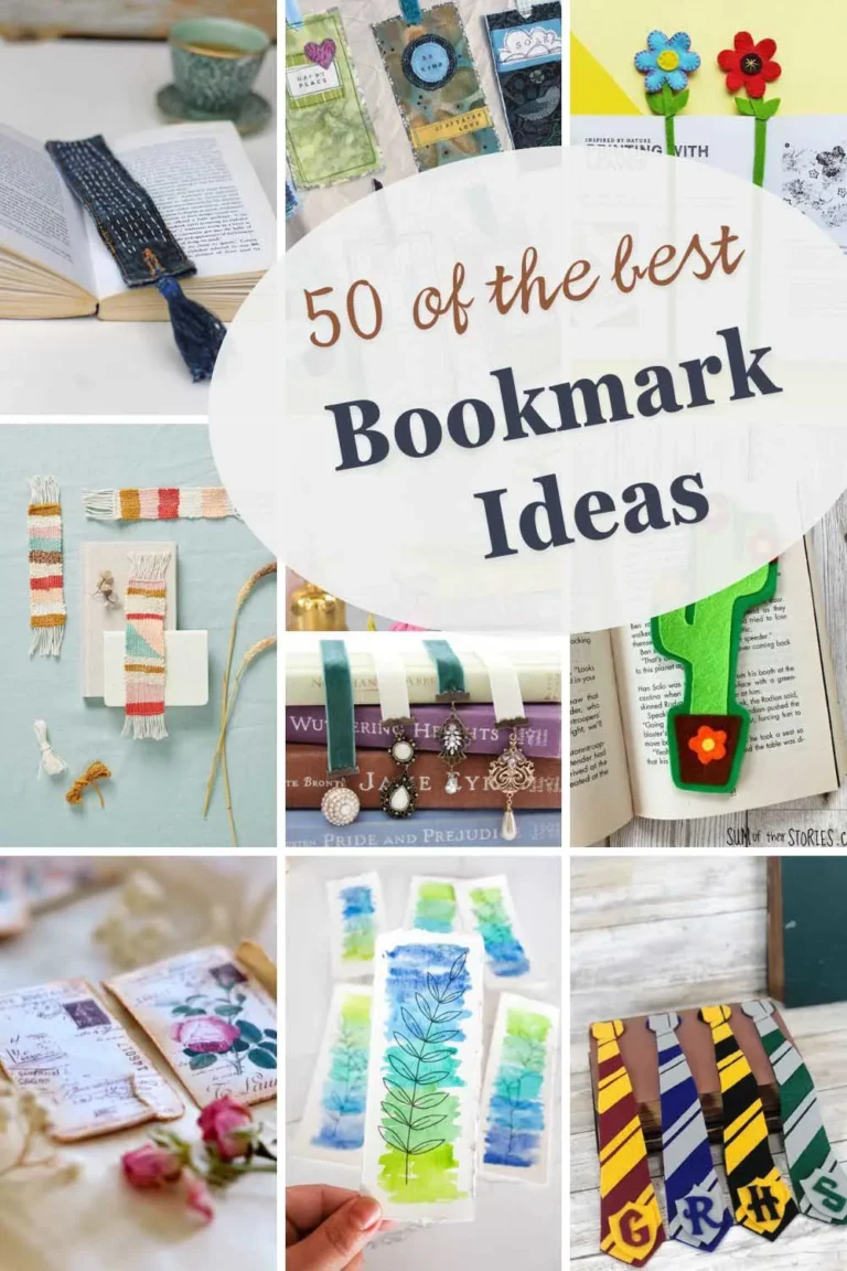 50 Diy Homemade Bookmarks for Kids